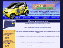 Tablet Screenshot of mrfixitpc.com